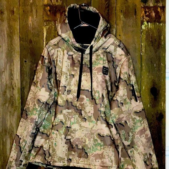 Element Outdoors camouflage hoodie. - Picture 1 of 1
